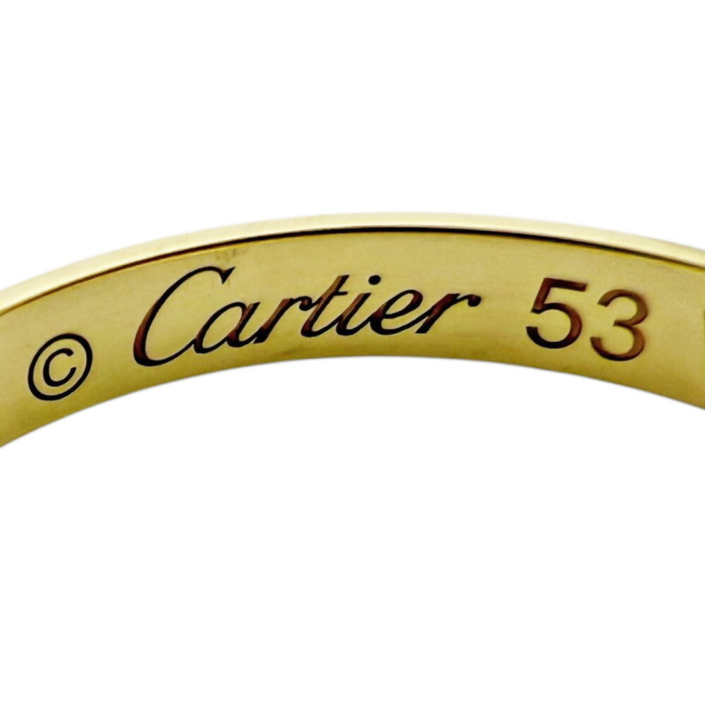 Cartier wedding band ring, size 13, 18K, unisex. - Picture 6 of 6